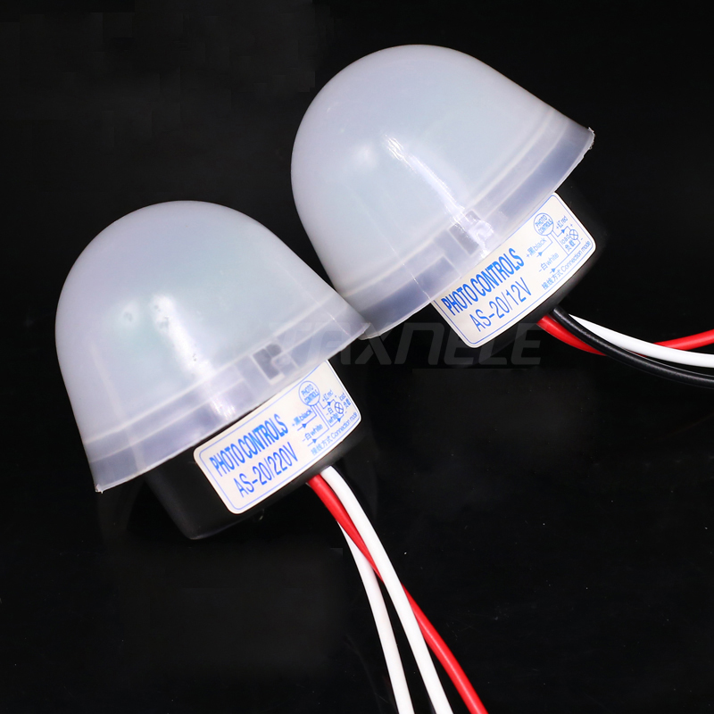 Sensitive Auto Photo Switch On Off Photocell Street Light Switch DC AC 220V 10A Electronic Photoswitch Sensor Switch