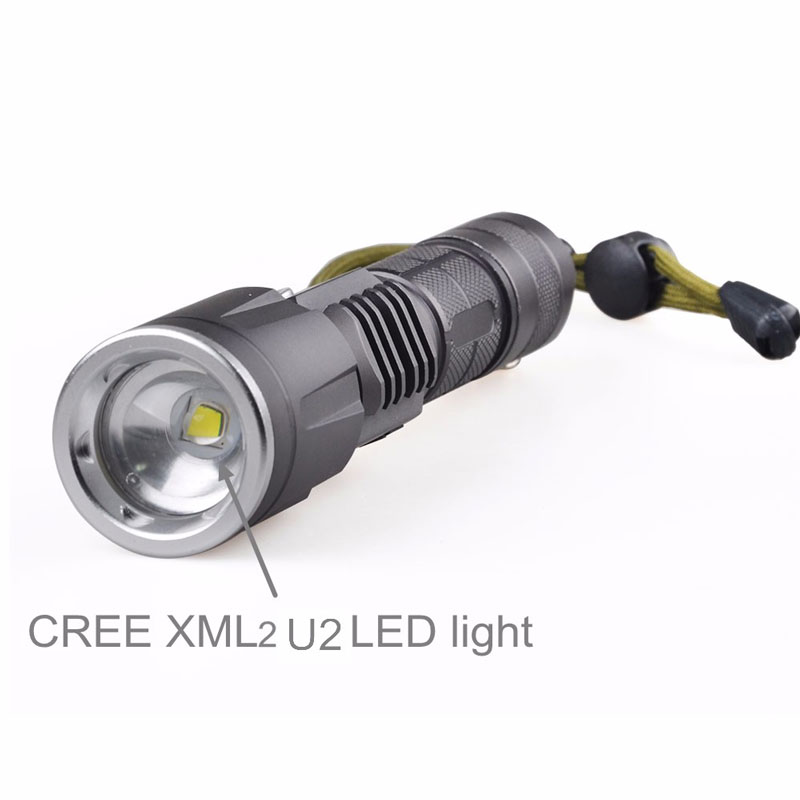 New Tactical 1000 Lumens High Power LED Torch XML T6 LED USB Rechargeable Tactical Flashlight