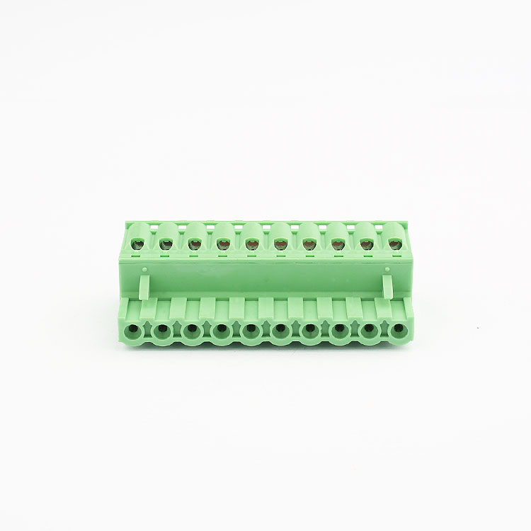 samples for free plastic pole led flange plug in terminal block 5.08mm