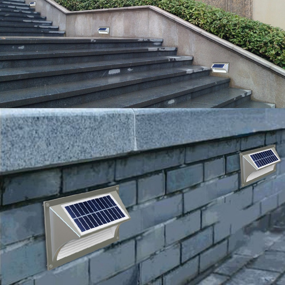 Rechargeable Led Wall Mounted Solar Light For Outdoor Use
