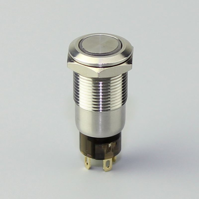 Push-button Switch Illuminated 12mm