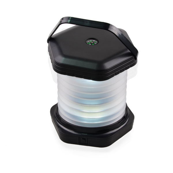 Portable 8 led folding camping lantern