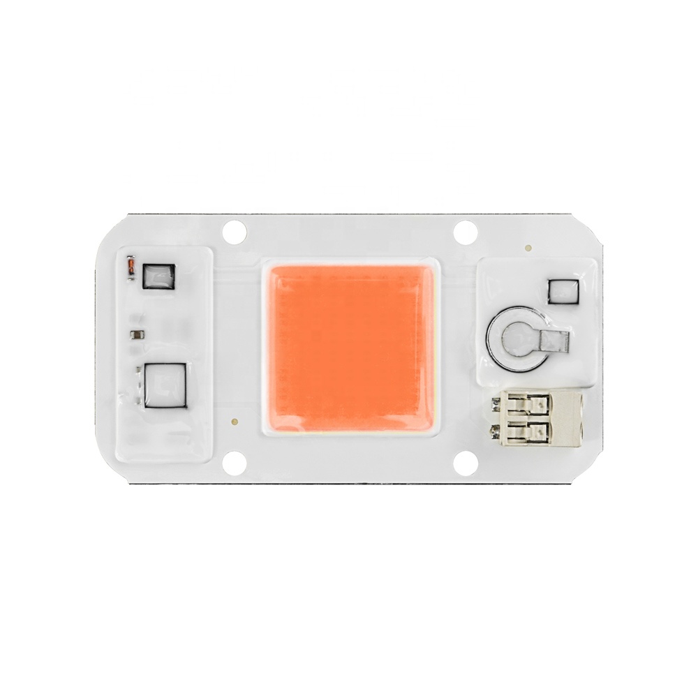 Fast Connector 30w High Power Dimmable COB LED Full Spectrum Grow Light Chips with day white cold white warm white