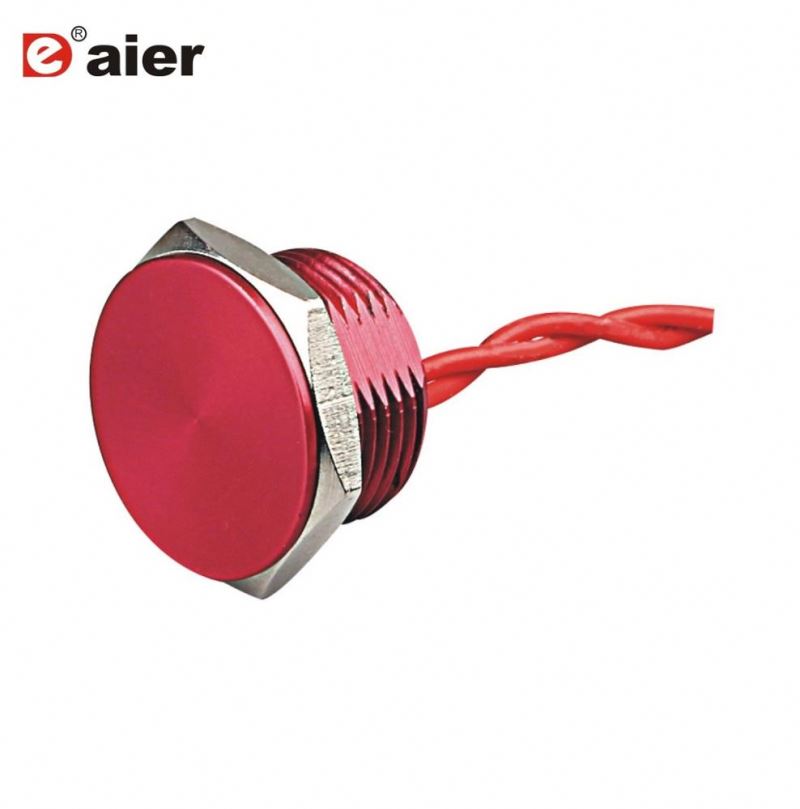 Red Housing Explosion Proof IP68 Switch With Wire