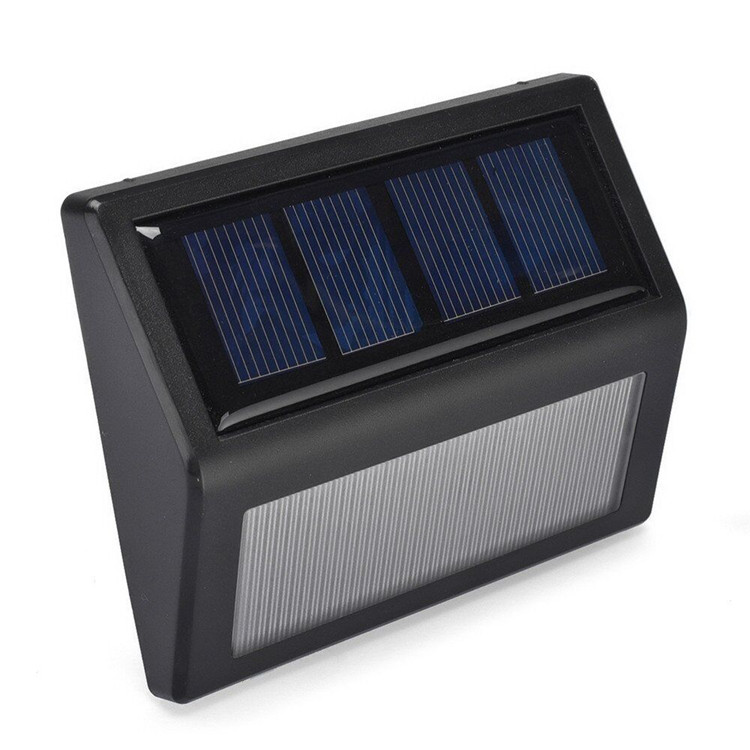 Factory Directly Garden Wall Lamp 6 leds Solar Step Light LED