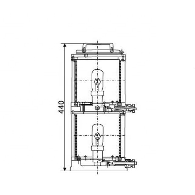 CXH1-10B marine navigation light  LED for 50M length boat