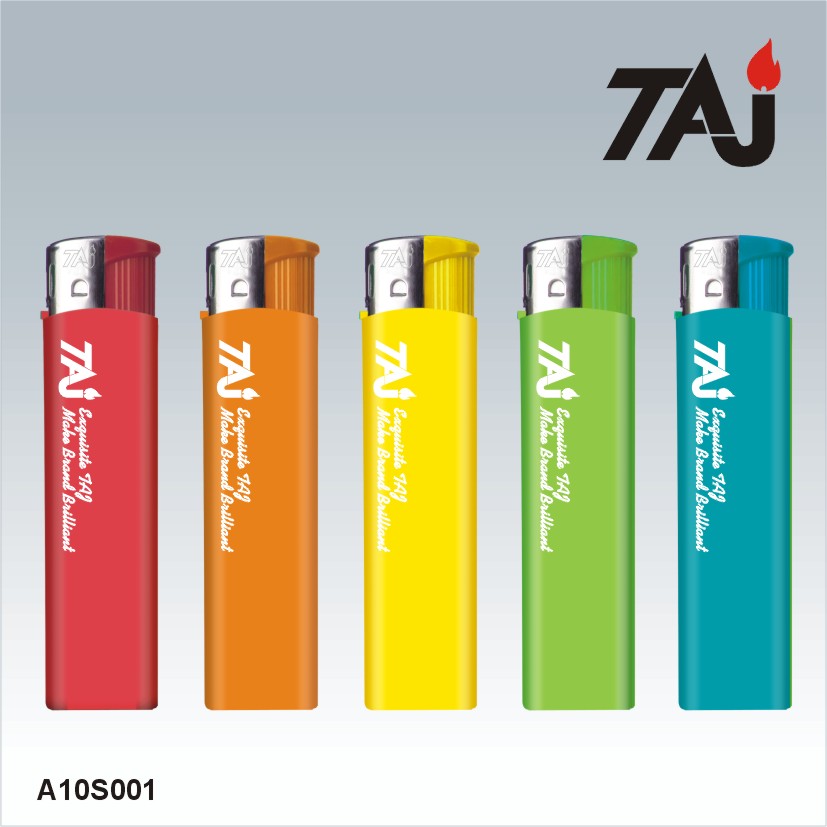 2019 TAJ Brand solid color cigarette gas lighter