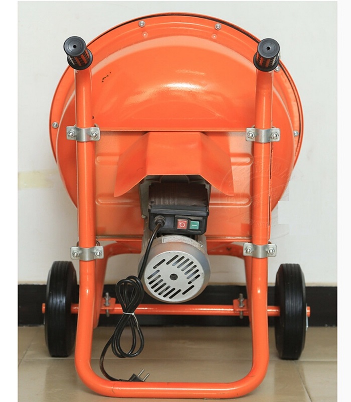 8 Cubic Ft. Wheel Barrow Portable Cement Mixer Concrete Mixer