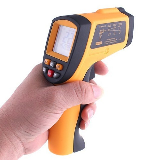 Infrared Thermometer Professional hygrometer temperature gauge diagnostic-tool tester termometro Temperature Instruments