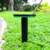 Battery changeable solar garden bollard standing light for outdoor using