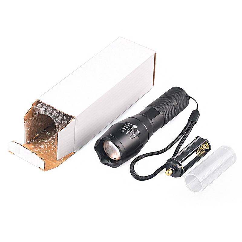 G700 XML T6 Led 2000 Lumen Zoomable Rechargeable LED Torch Flashlight Tactical