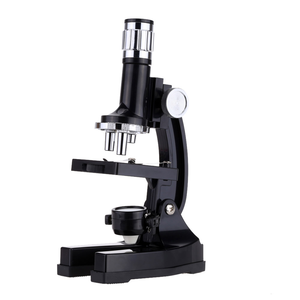 1200X Microscope Perfect Educational Toy with Projector LED Light 10-20X Zoom Eyepiece Students Science Biological Instrument