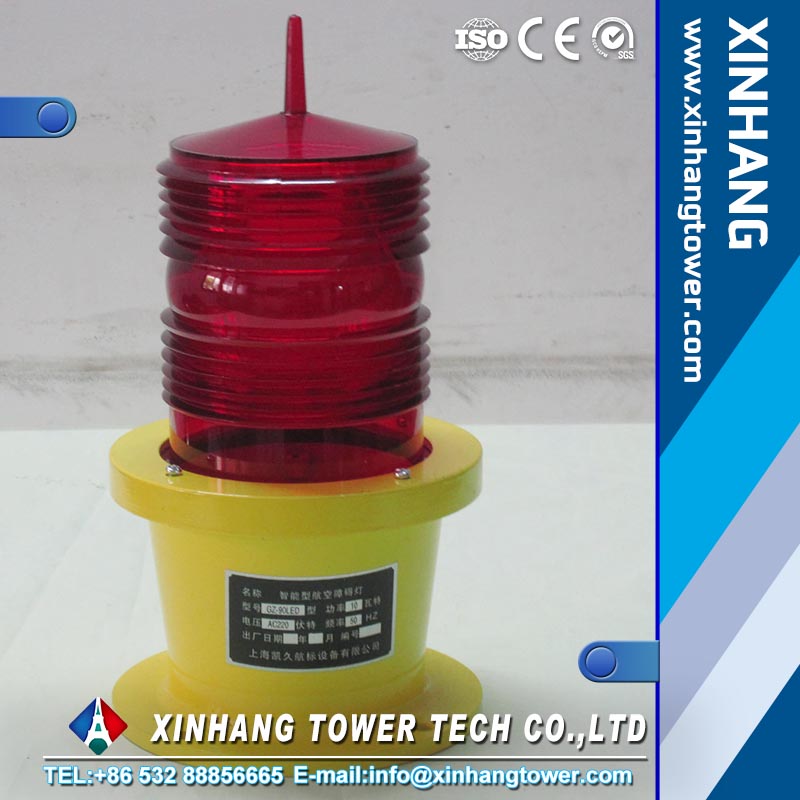 Flashing anti-corrosive straight strobe led aviation obstruction light