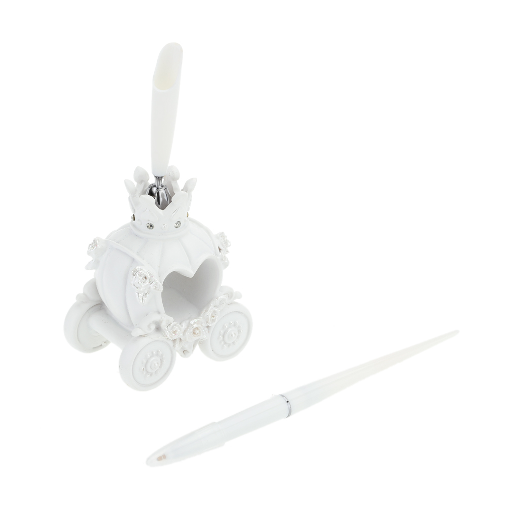 100% Brand New Fashion Wedding Pen with Elegent Pumpkin Pen Stand Excellent Wedding Supplies Beautiful Wedding Decoration