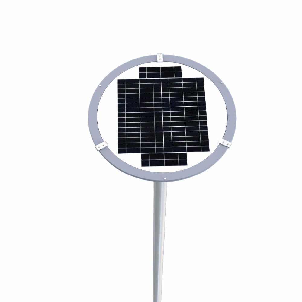 Patent Ufo Design Solar Street Light 9W With Rechargeable Battery