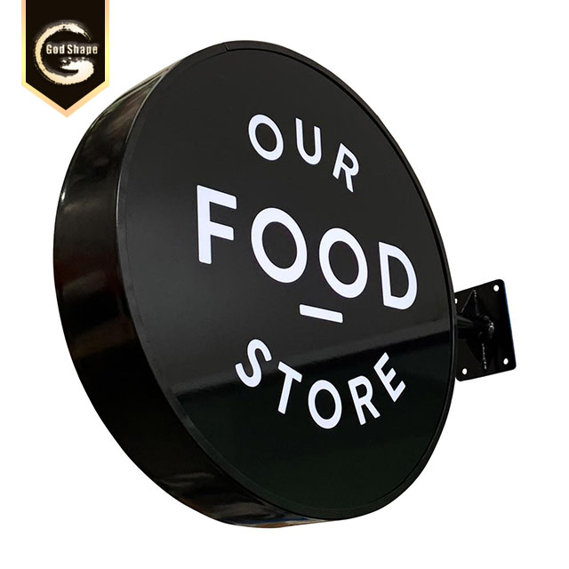 China supplier high quality advertising lightbox sign 3d logo acrylic plastic led light box