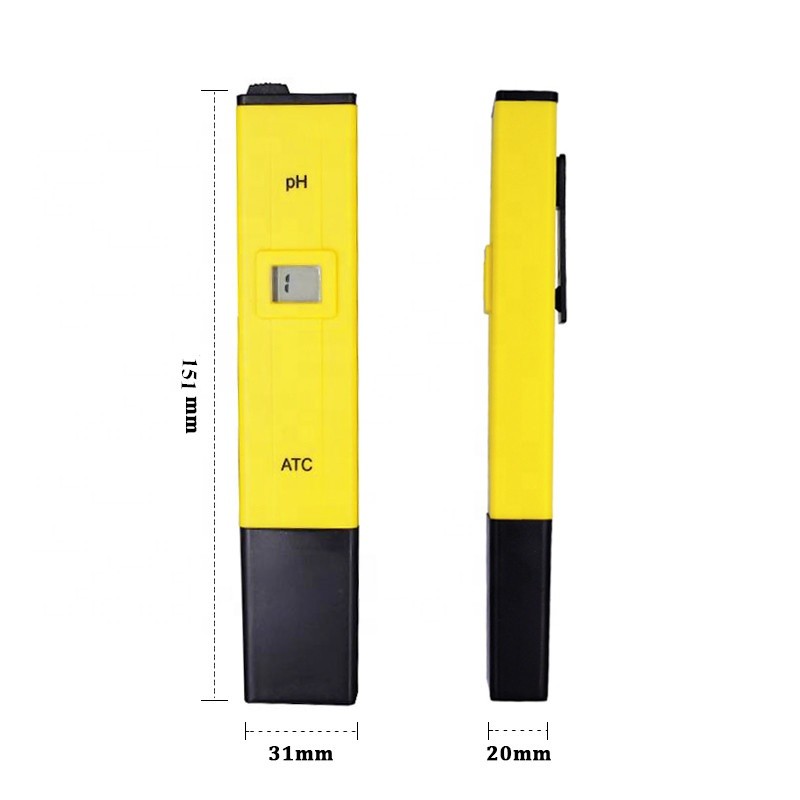 Pen design LCD Digital PH Tester with ATC + TDS EC meter with backlight Water Filter Hydroponic Pool Measurement Tools