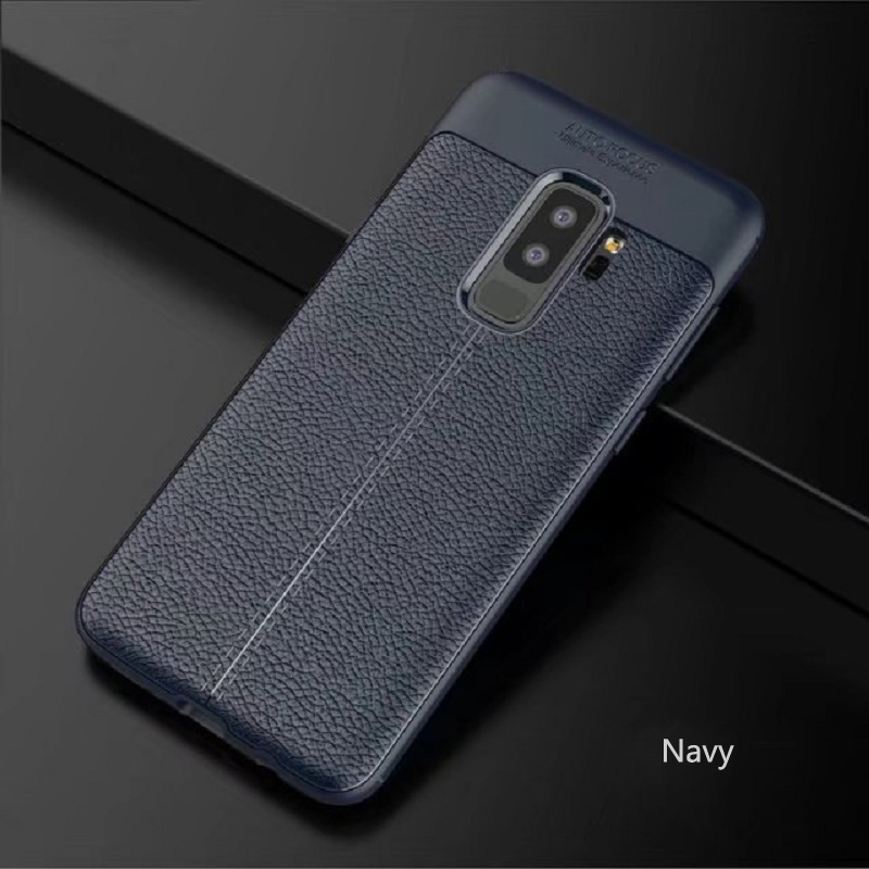 Litchi pattern Soft Tpu case for Samsung galaxy S9 Plus Cover
