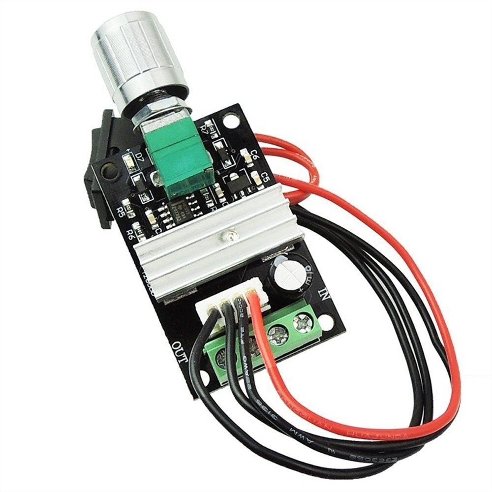 1203BB 6V 12V 24V 3A 80W DC Motor Speed Controller PWM Adjustable Reversible Motor Driver Switch