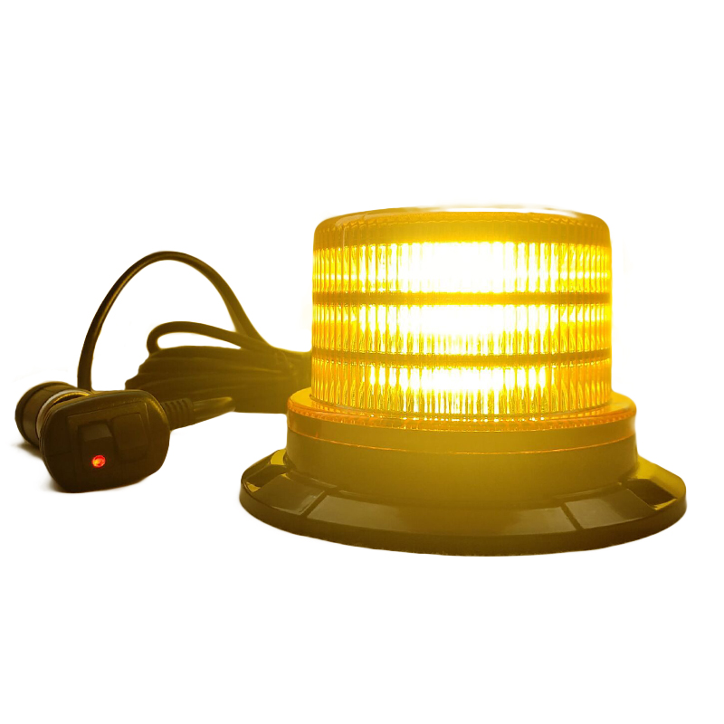 DC 12-24V multi-flashing patterns magnetic mounting rotating led warning strobe beacon light