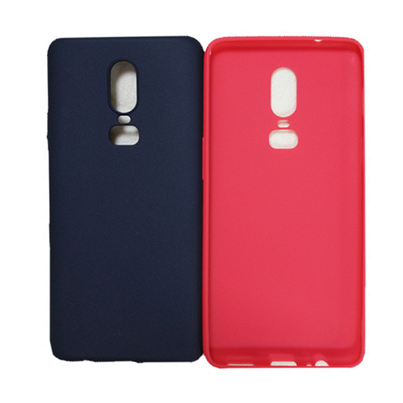 Matte Soft Tpu case for Oneplus 6 soft Cover
