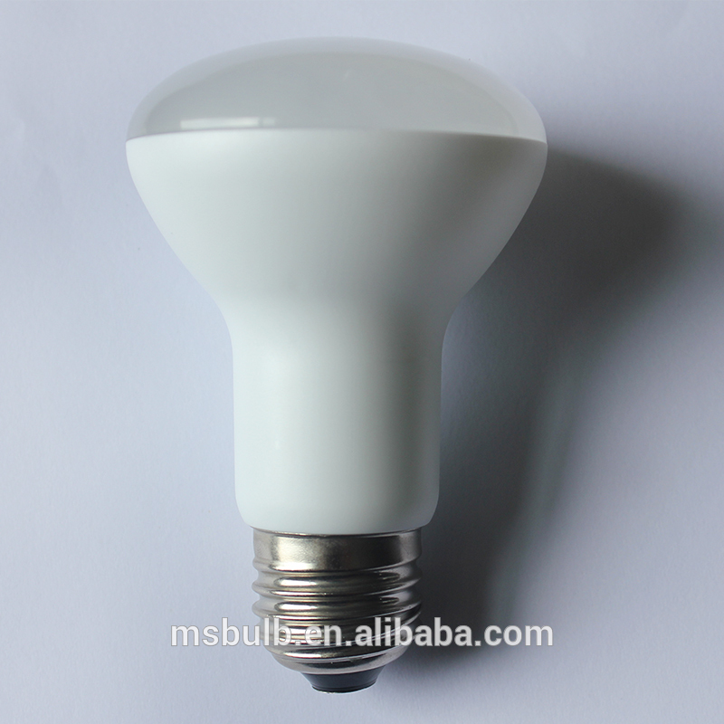 Zhejiang factory CE approved R63 E27 led lamp factory direct sale mushroom bulb R63 E27 9W dimmable&non dimmable