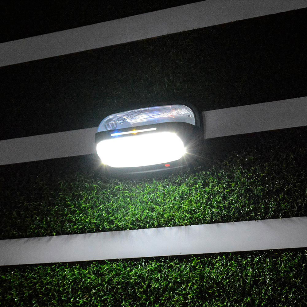 Solar portable wall light outdoor wireless solar powered lamp