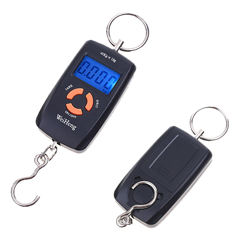 0-45Kg Digital Scale Precision weights Balance electronic scales Fishing Hook Scale Hanging Luggage Weighing musculation pesas