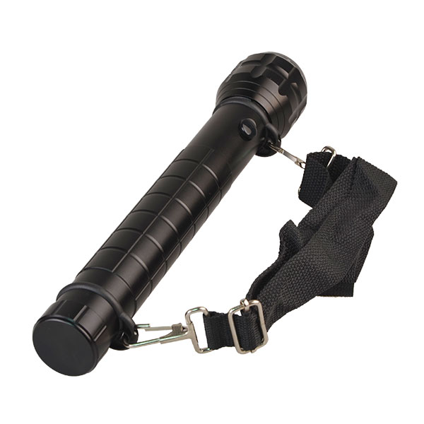 Heavy Duty Powerful Best Guidesman Torch Flashlight with Nylon Strap