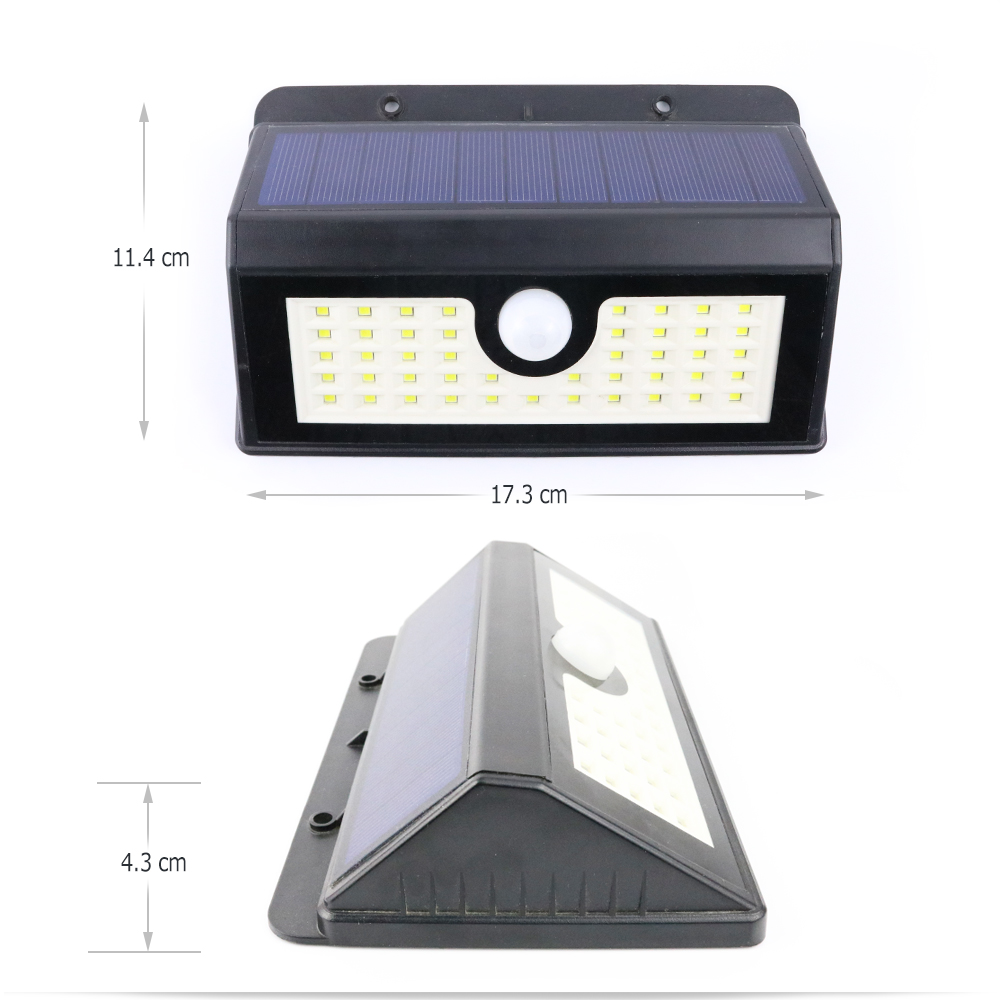 45 LED solar motion sensor outdoor lamp waterproof wireless garden light