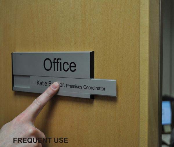 China new design door plate office sign hotel sign name plate