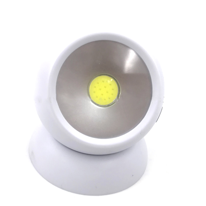 360 Degree Rotation 3W 200 Lumen Cabinet Light COB Work Light