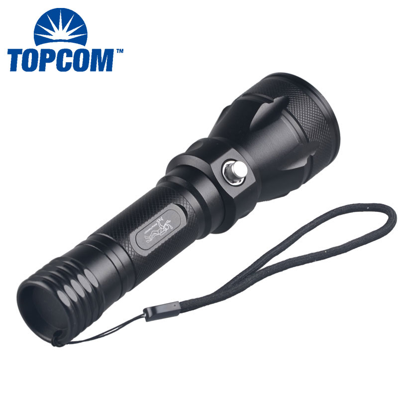 IP68 Diving powerful led Flashlight Aluminum Alloy 3 Modes 10W Led Underwater Flashlight Diving Torch