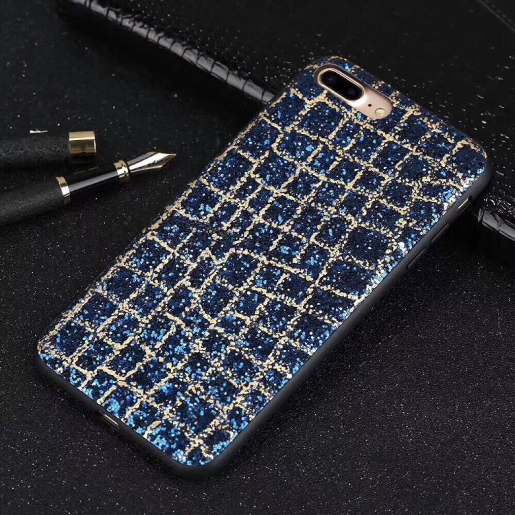 Bling Bling Phone Case for iPhone X Xs Max 8 Plus , Sequin Glitter Cover Case for Samsung Galaxy j2 S7 edge