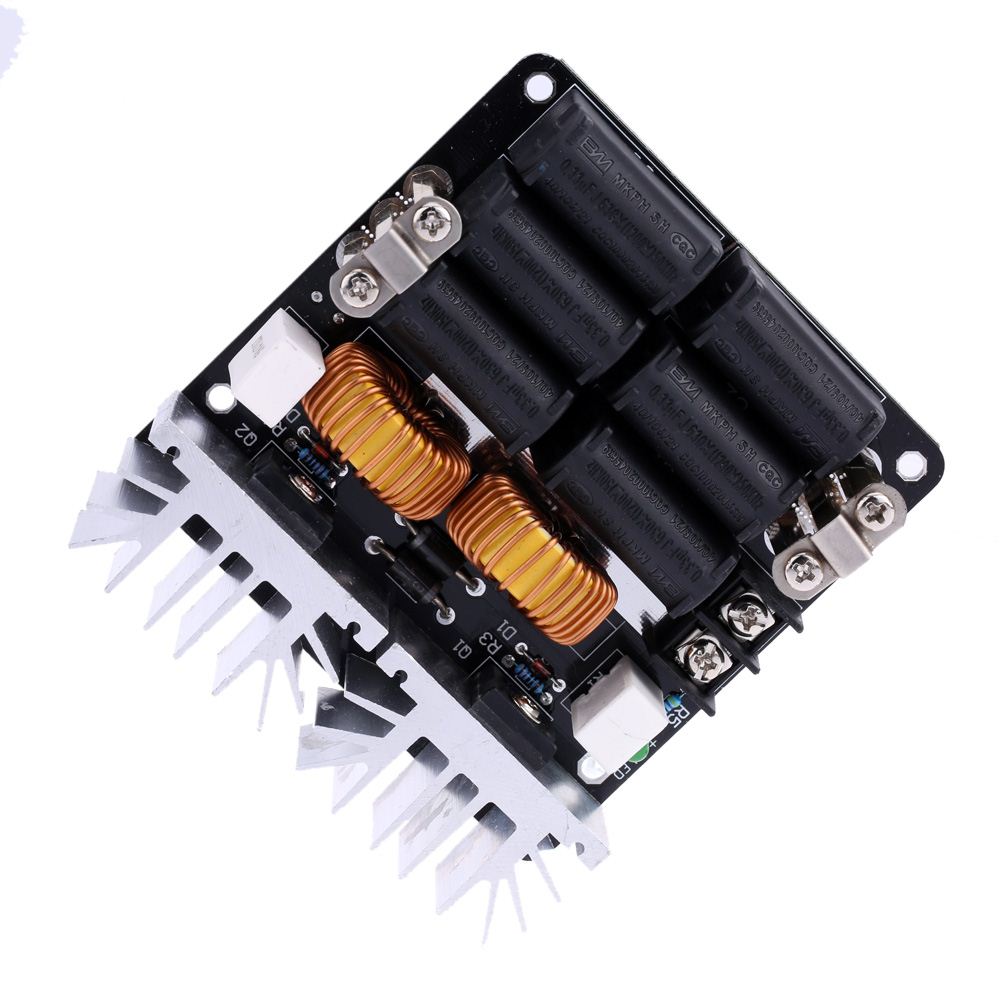 Low ZVS 12-48V 20A 1000W Low Voltage Induction Heating Board High Frequency Induction Heating Machine Module