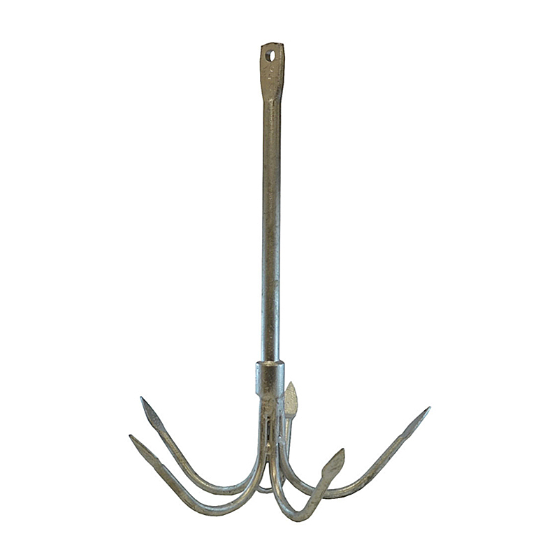 Boat Hard Holding Anchor with Strong Flukes Grapnel Anchors