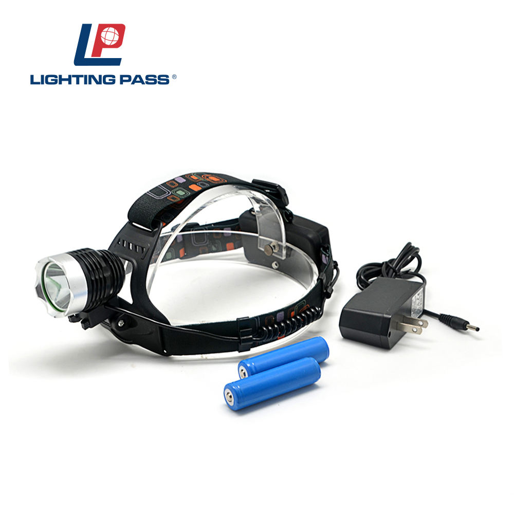 10W Rechargeable moving best LED light Head torch lamp Emergency multi-function head light