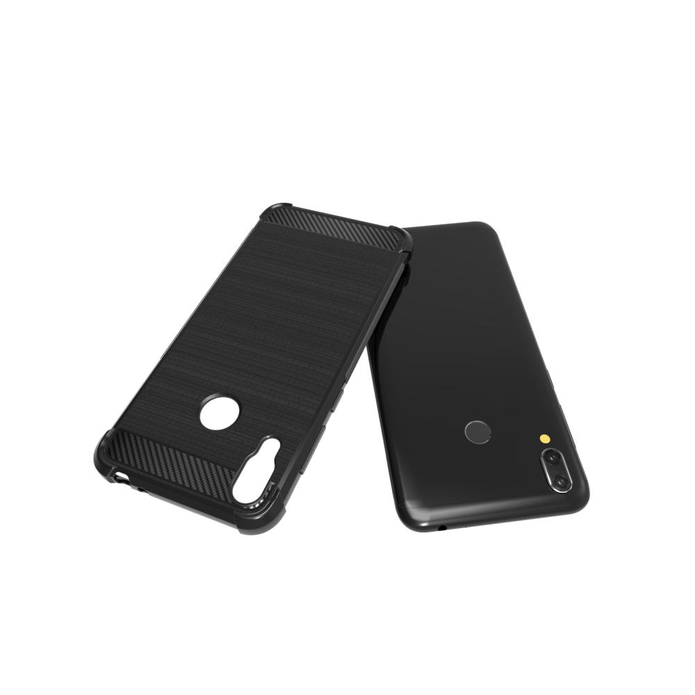 Carbon Fiber Soft Tpu case For ASUS Zenfone Max M2