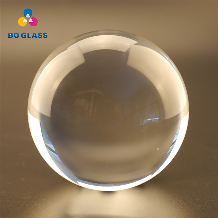 Custom transparent round K9 glass crystal ball