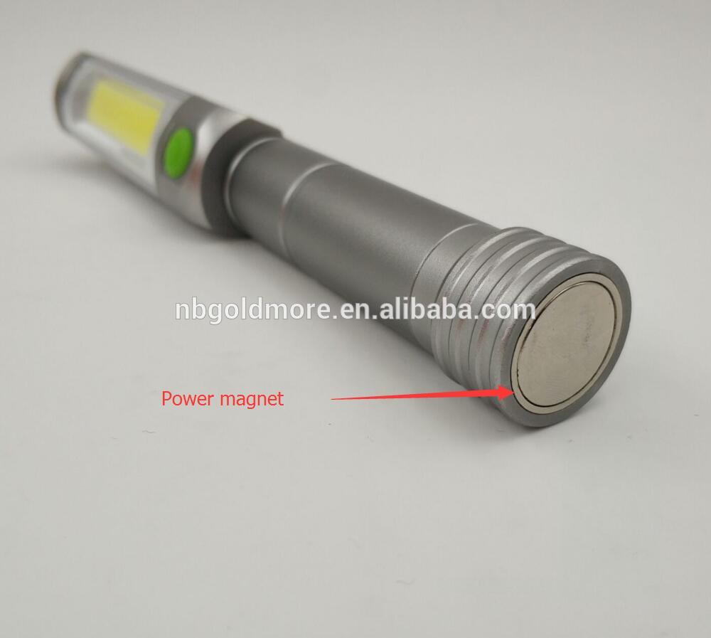 GM3 AAA Battery Operated Inspection Magnetic Working Pen Torch With Clip