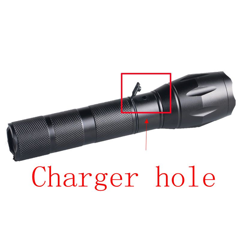 5000lumens Super Bright LED Flashlight Rechargeable High Performance Light