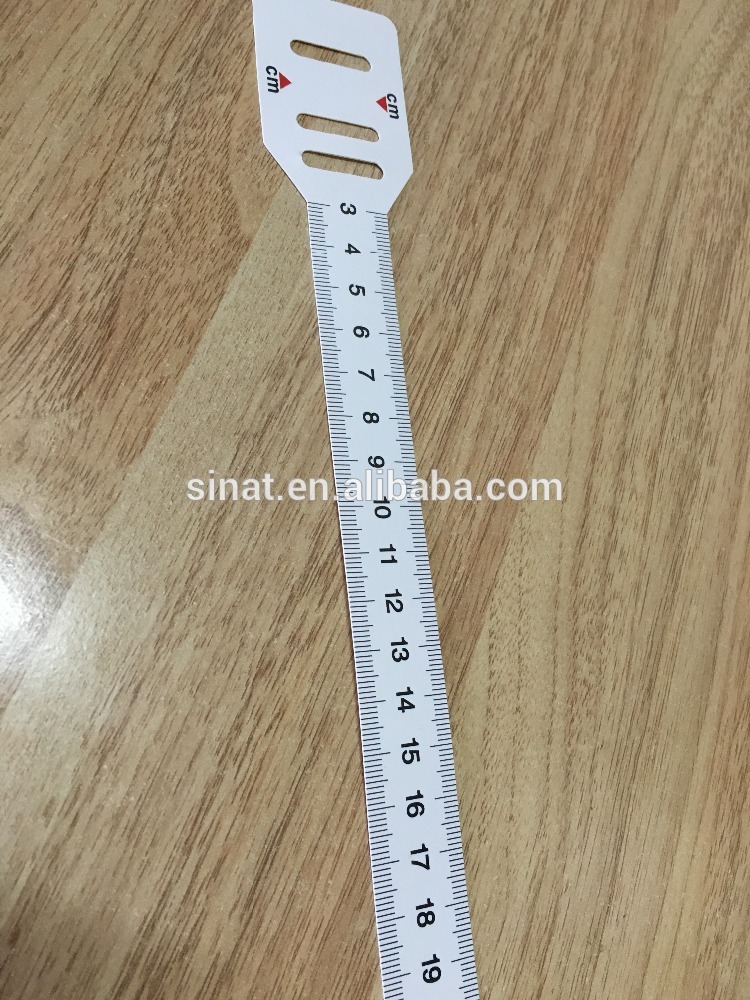 Soft pvc Water Proof tape measure Baby Head Circumference measuring band