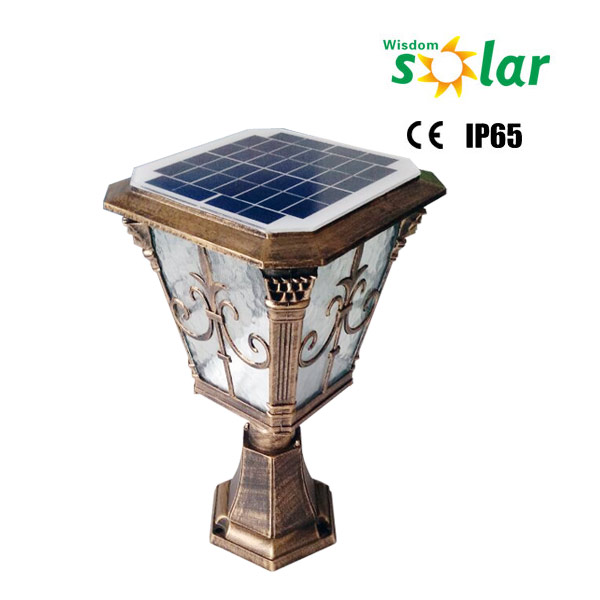 China Wholesale Solar LED Lights for garden crafts Solar Gate Pillar Lights Solar Garden Lighting JR-CP18