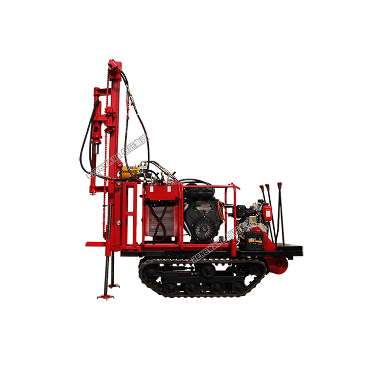 hydraulic DTH ground rock hole drilling machine for rock