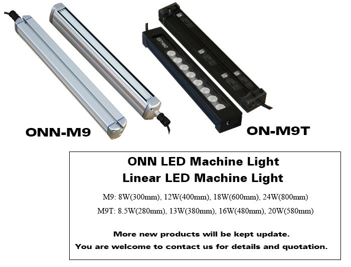 ONN-M9T Aluminium Heavy equipment work lights led IP65 24V /220V