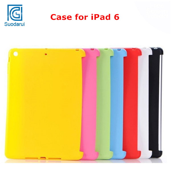 Mix Color, New TPU Cover Case for Apple iPad 6