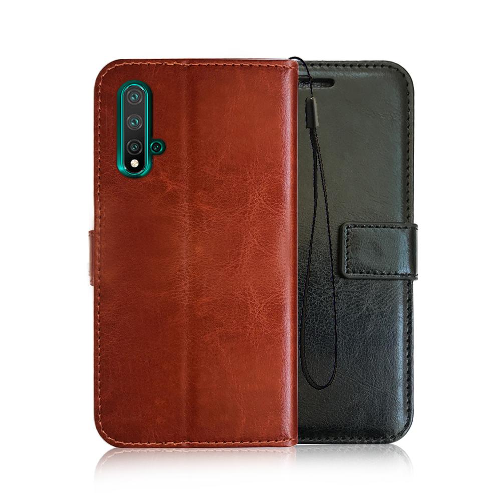 Book Wallet Flip leather Case for Huawei Nova 5 Pro PU Cell phone case  cover Pouch
