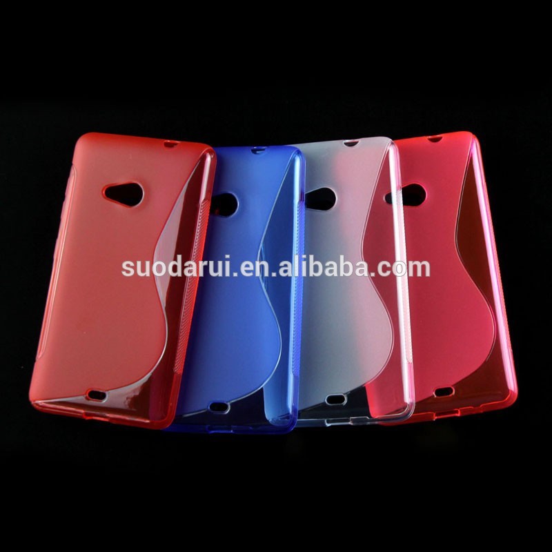 Mix Color For Microsoft Lumia 535 TPU Gel Case S Line Cover for Nokia Lumia 535