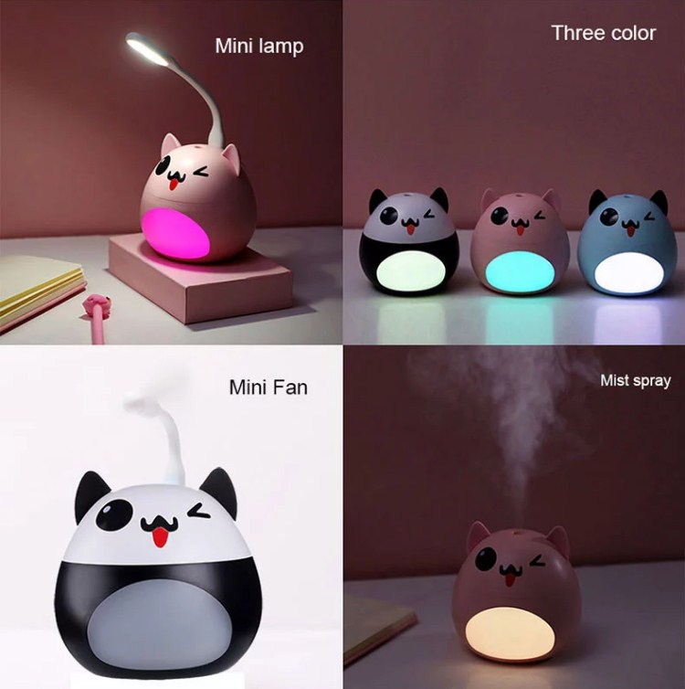 Creative New Design Bear Home Aroma Humidifier Air Diffuser, Difuser Ultrasonic Aroma Diffuser, Oil Diffuser Aroma Essential