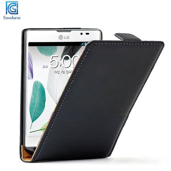 Mix colors ULTRA SLIM Leather Flip cover case for LG Optimus Vu 2